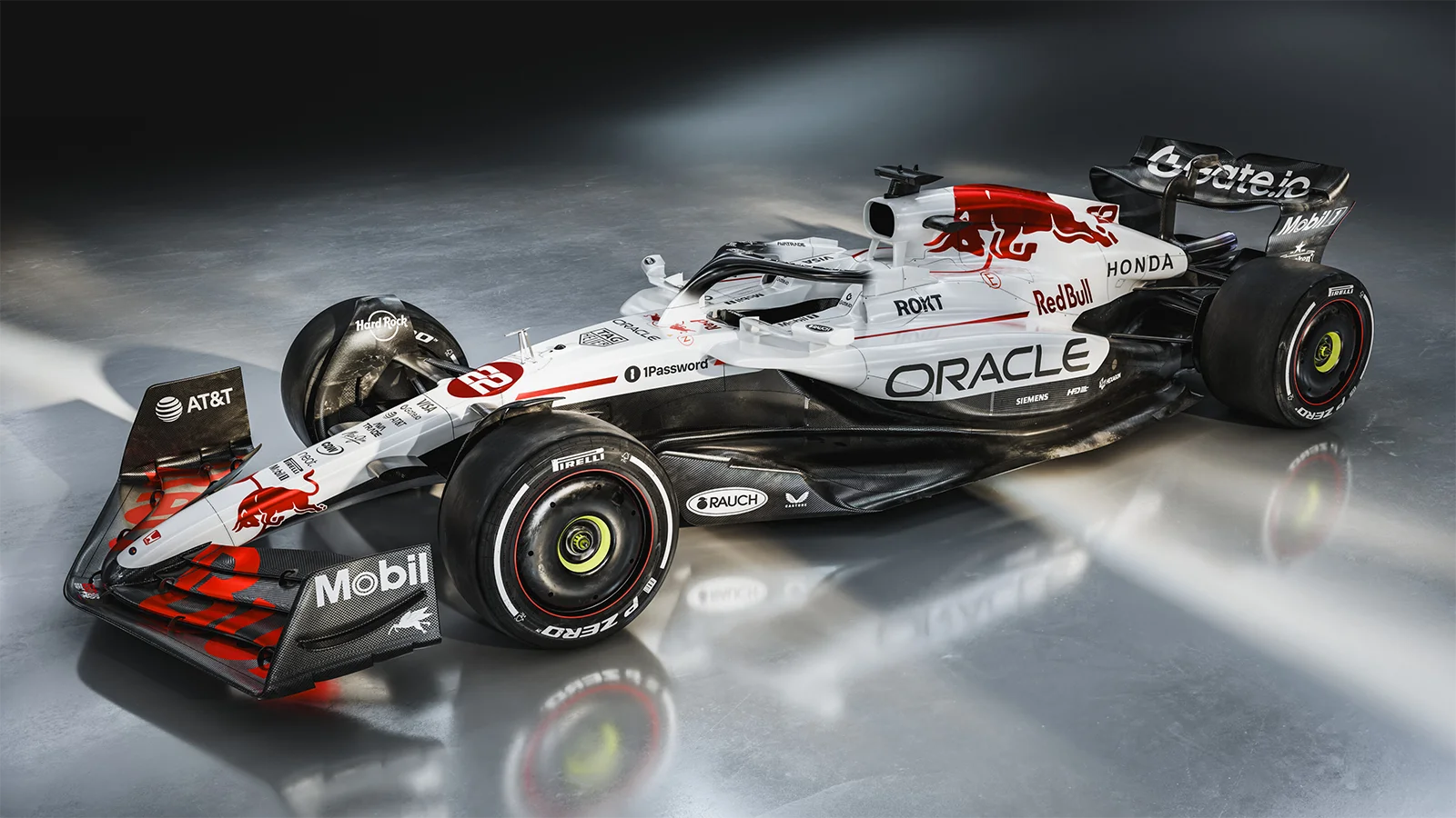 Red Bull is celebrating its partnership with Honda through a special white and red livery